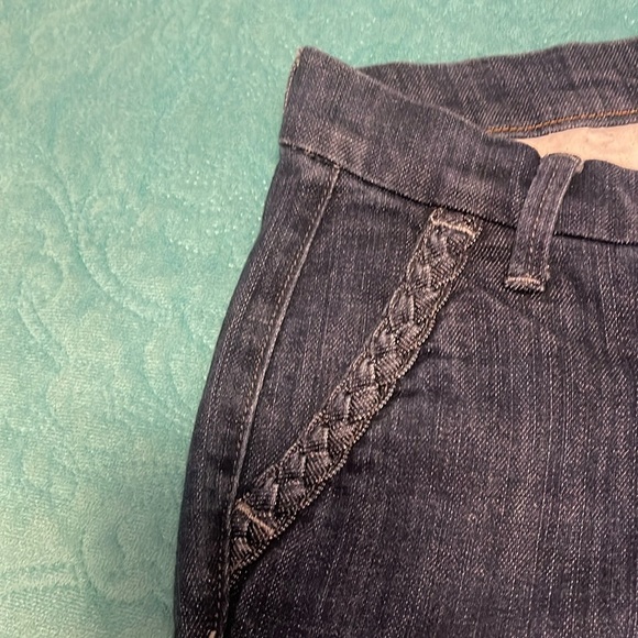 Old Navy Diva Wide Leg Flare Bootcut Jeans women’s size 10 wide cuff distressed - Picture 2 of 14